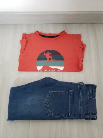 Ensemble okaïdi 8 ans garçon