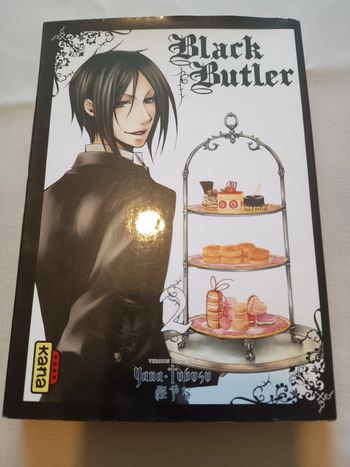 Manga black buttler tome 2
