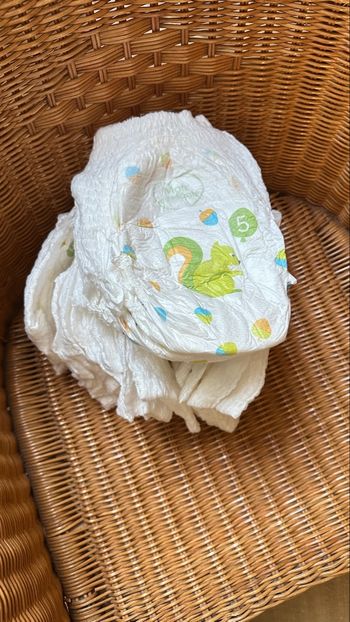 💜 Lots de 16 couche taille 5 mots d’enfants 💜