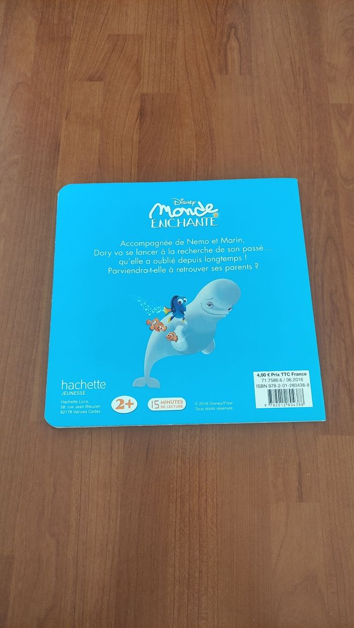 Livre Disney Pixar le monde de Dory - photo numéro 2
