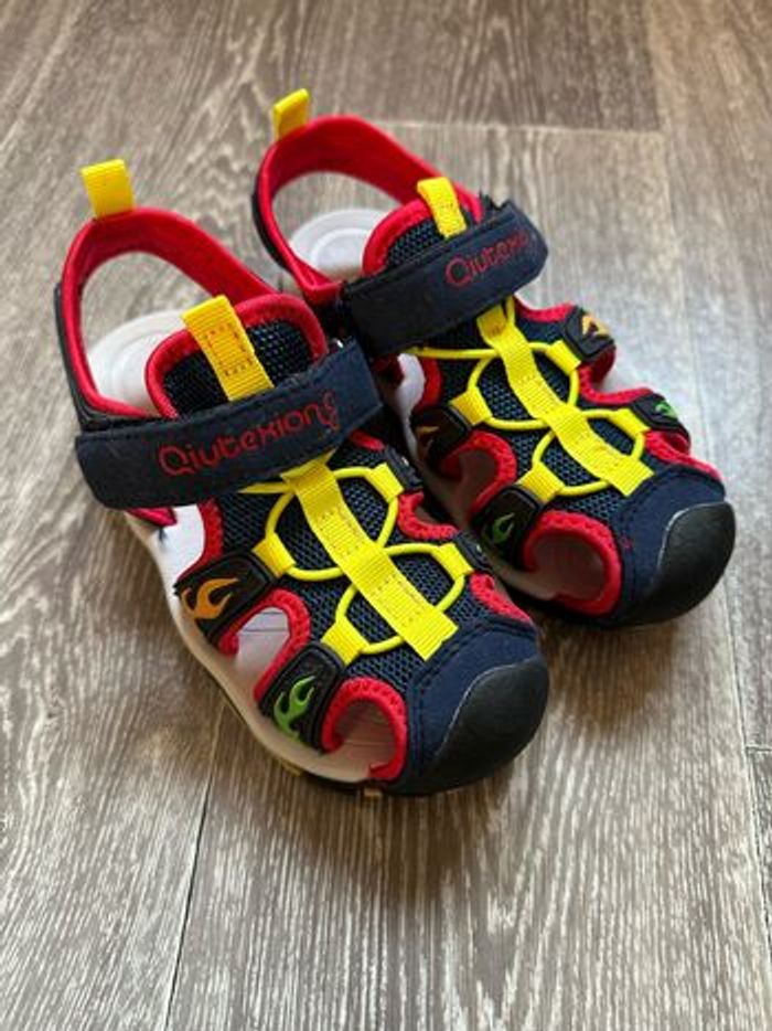 sandales de randonnée à scratch