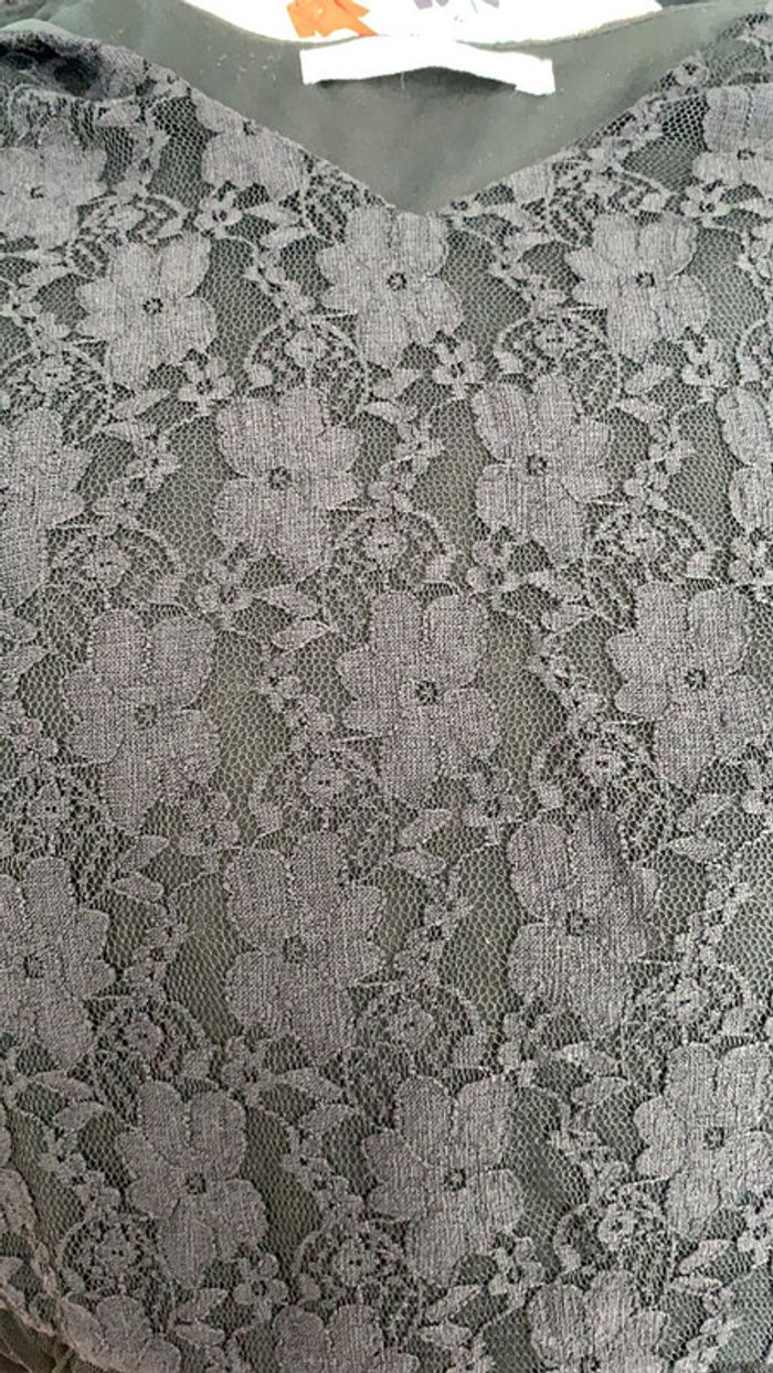Robe noir de soirée taille L - photo numéro 4