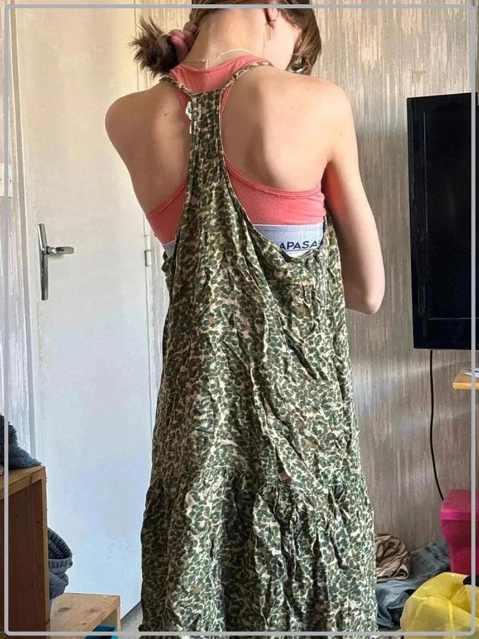 Robe imprimé militaire taille 40 marque roxy - photo numéro 3