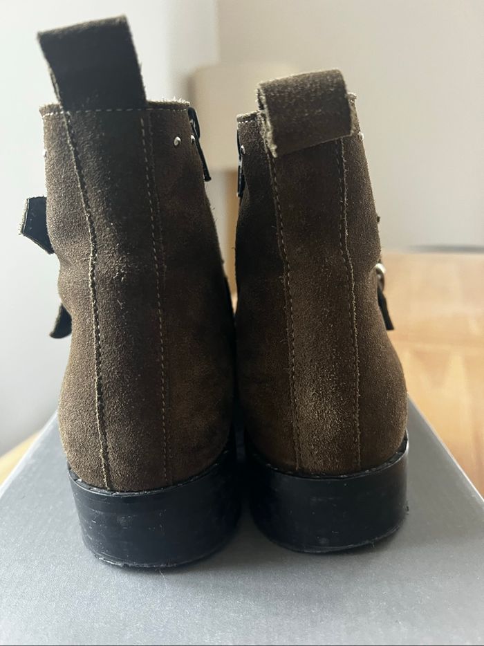 Bottines marron femme - photo numéro 2