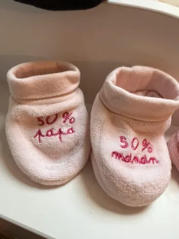 Chaussons papa maman