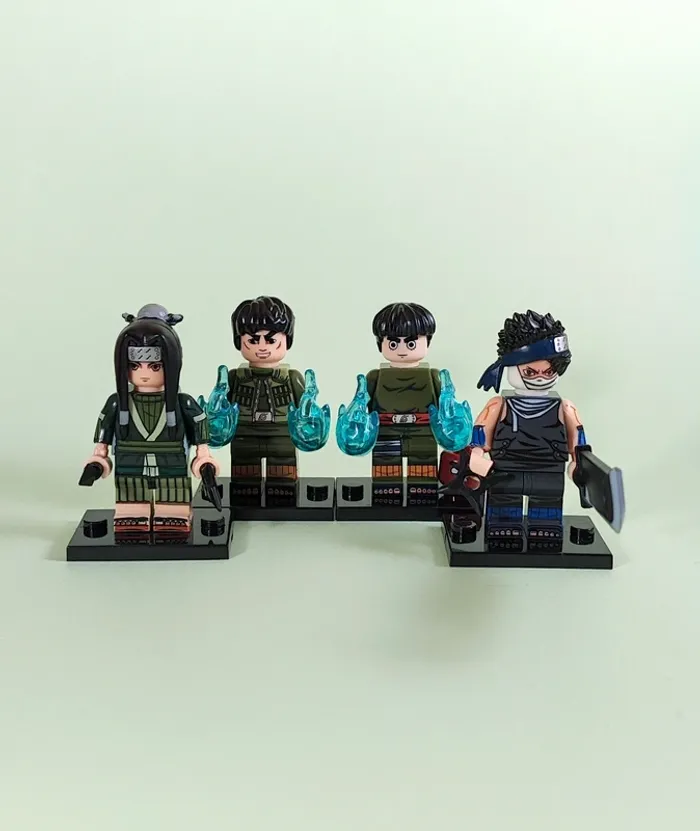 Naruto 1ere génération - lot de 12 mini figurines au format Lego - photo numéro 4