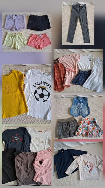 Lot vêtements fille 4 ans