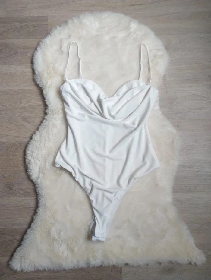 Zara body blanc taille S - photo numéro 3