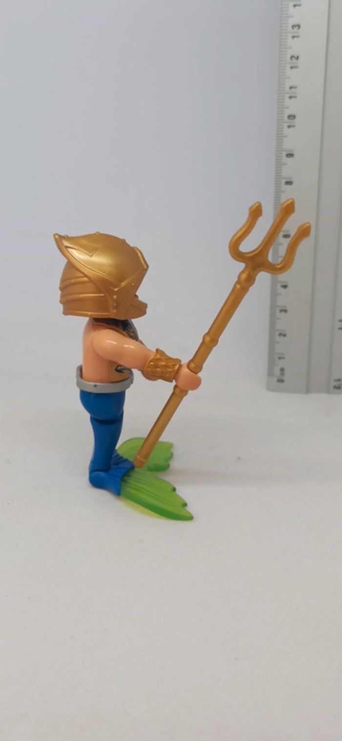 Homme aquaman ou poseidon sirène playmobil - photo numéro 2