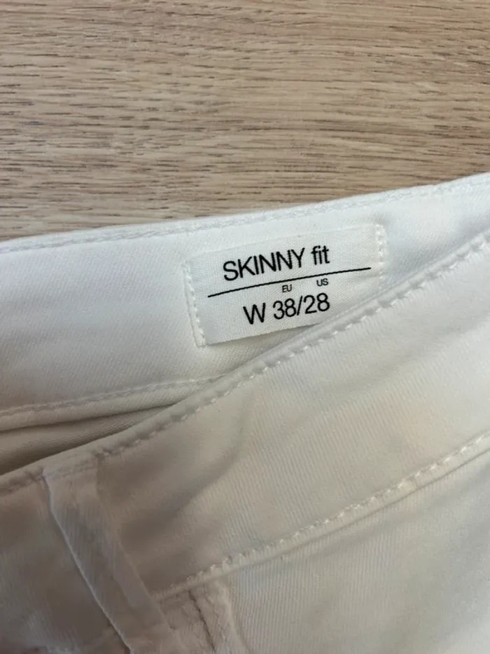 Pantalon blanc bonobo taille 38 - photo numéro 5