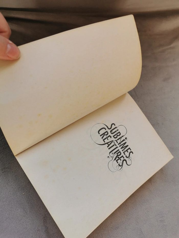 Livre Sublimes créatures - photo numéro 7