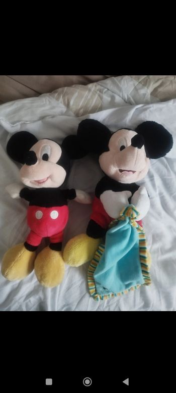 Lot de peluches Mickey