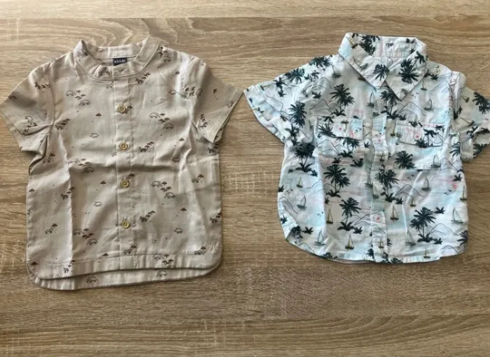 Lot de 2 chemises + 1 sarouel 9 mois - photo numéro 6