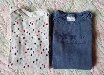 Lot bodies manches longues