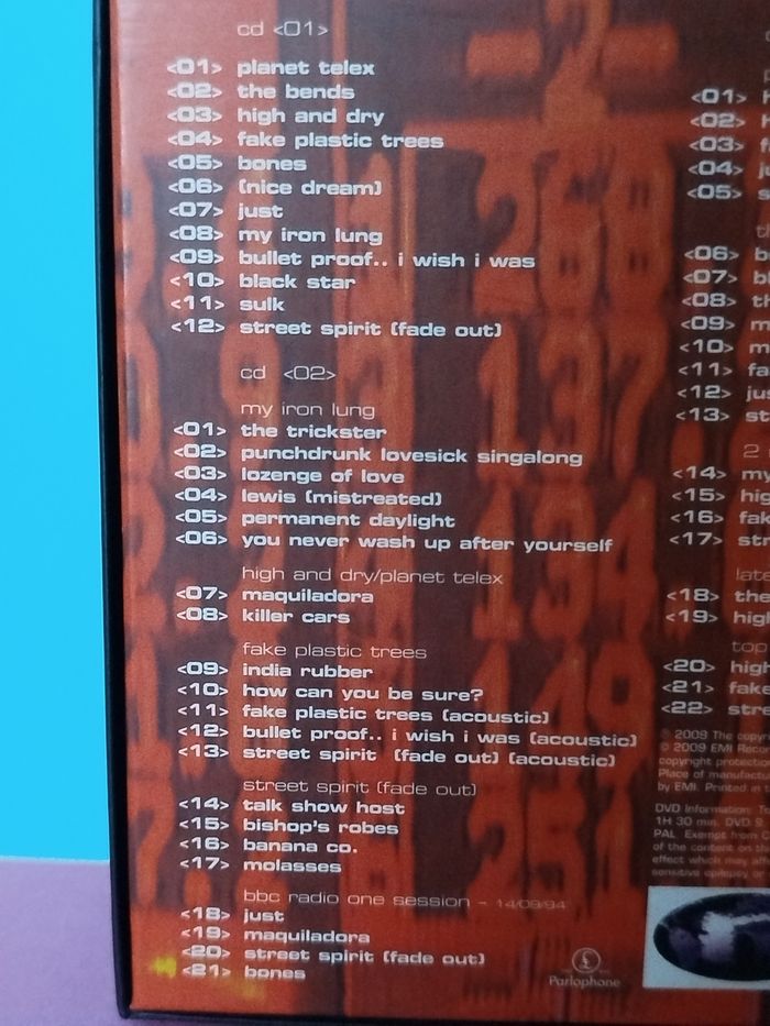 Radiohead - The bends - Coffret collector CD - photo numéro 4