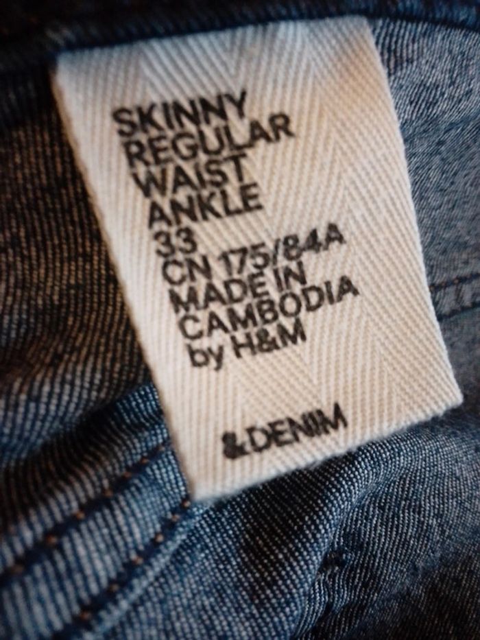 Jean skinny regular h&m - photo numéro 8