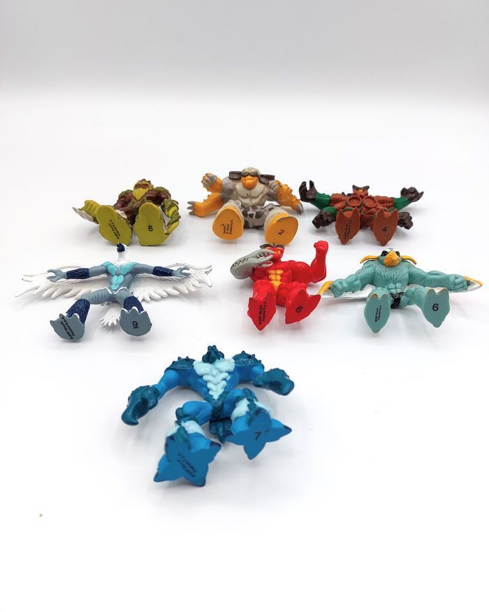 Lot de 7 figurines Gormiti Giochi Preziosi 2007, une sans date - collection Gormitis - photo numéro 4