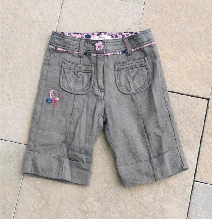Bermuda short shiny 6 ans