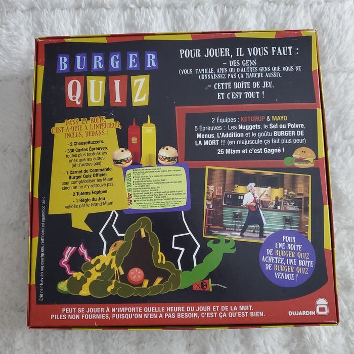 🎲 Jeu de société Burger Quiz – Complet - photo numéro 2