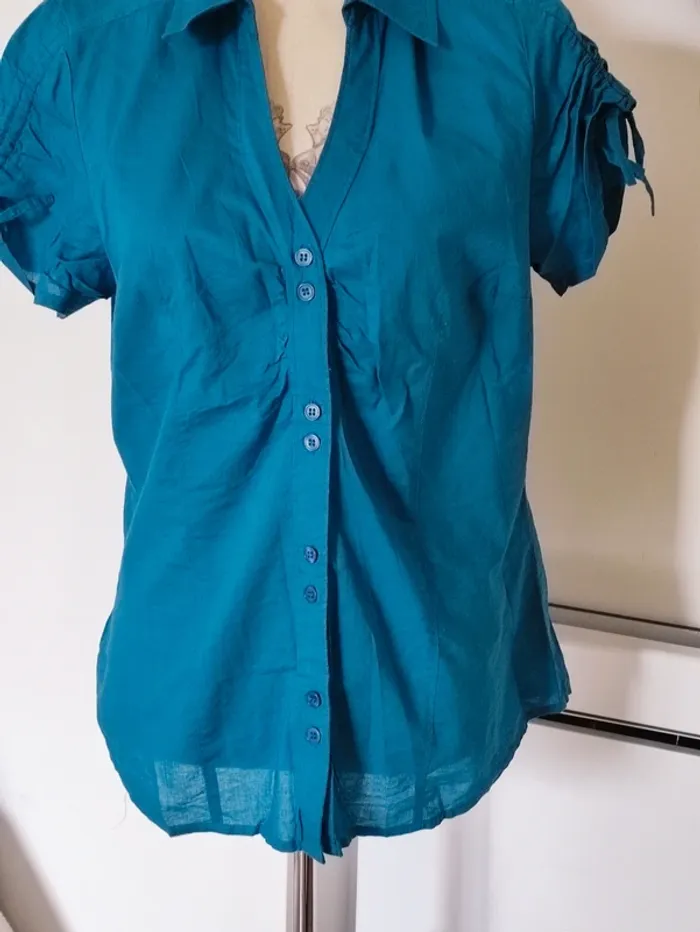🫐 Blueberry 👄 chemise coton - photo numéro 6