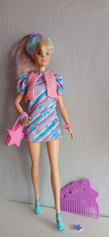 Barbie cheveux couleur