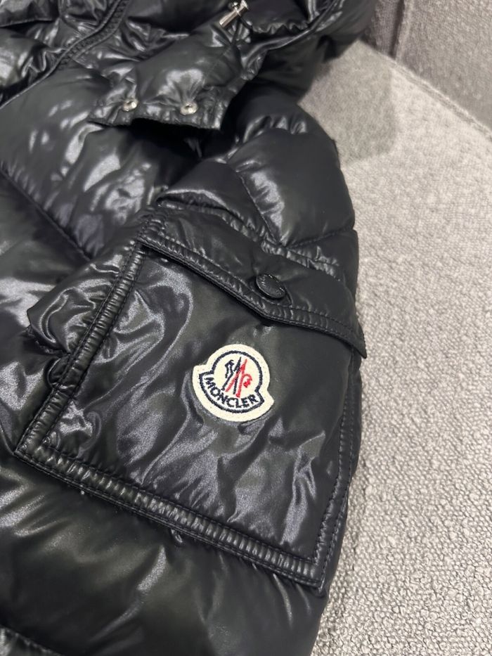 Authentique doudoune matelassée homme MONCLER Maya RARE noire taille 3 ~M - photo numéro 3