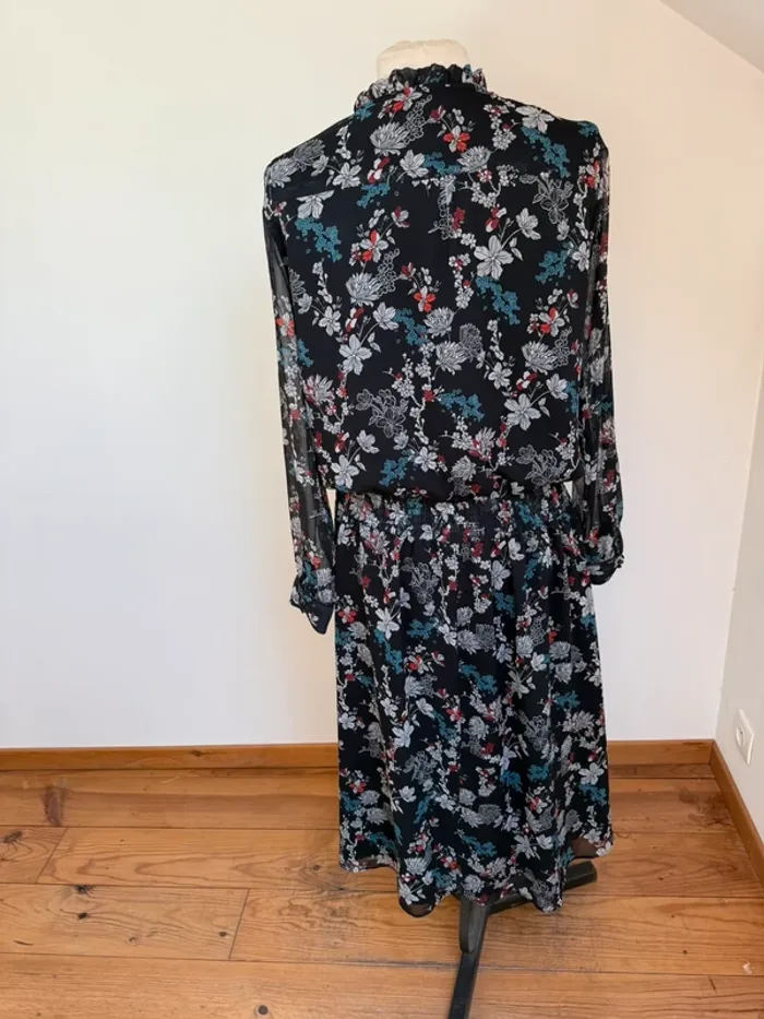 Superbe robe longue fleurie fluide Promod 🌸 XL 42 - photo numéro 6