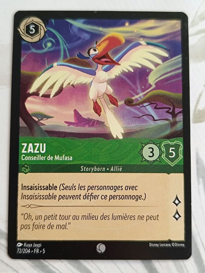 Carte Lorcana 72/204 chapitre 5