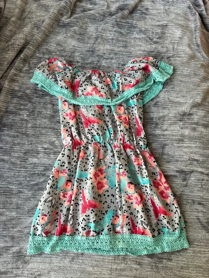 Robe motif inséparable et papillon - photo numéro 6