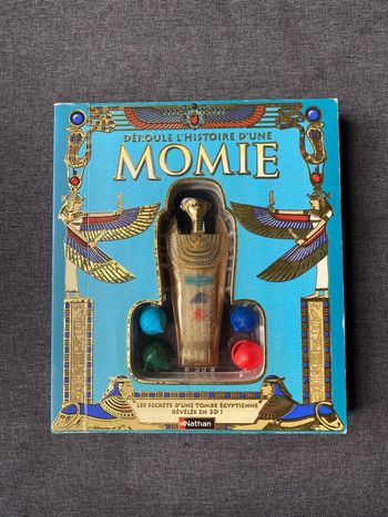 Déroule l’histoire d’une momie Nathan