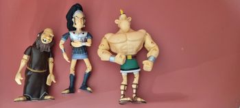 lot de 3 figurines articulées astérix: les romains