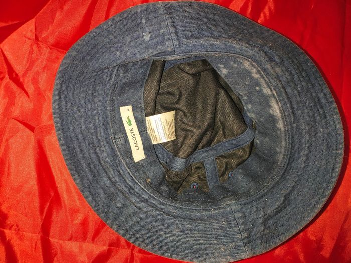 Bob Lacoste chapeau marine taille M usé - photo numéro 4