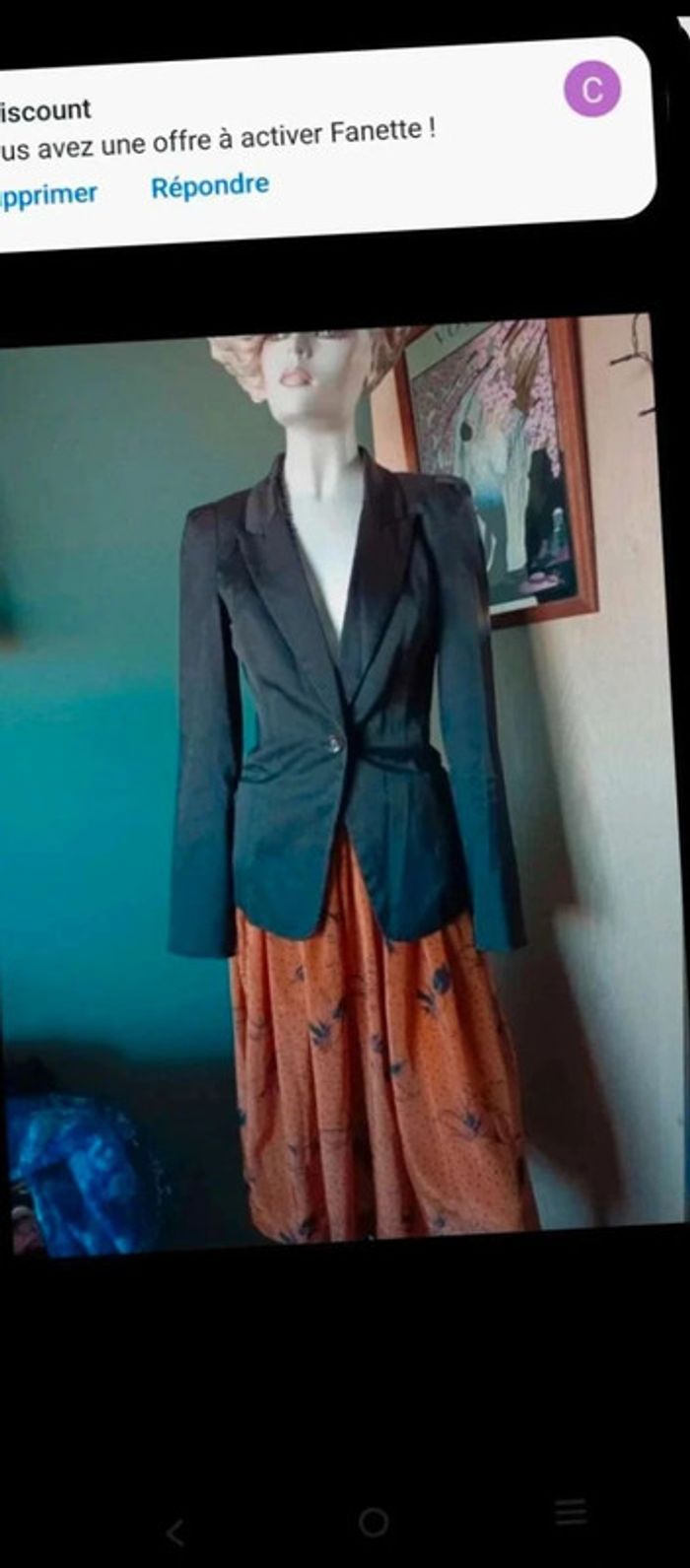 Blazer noir 34 - photo numéro 8