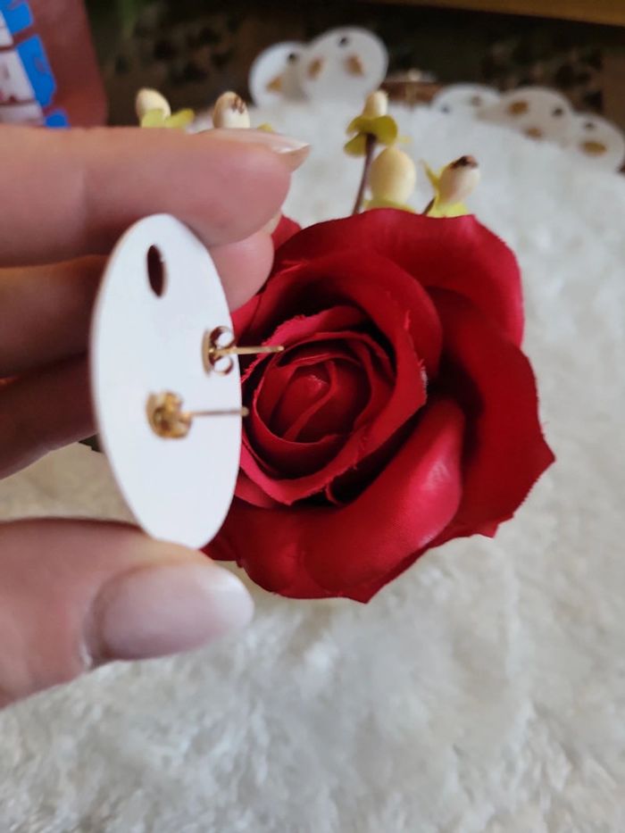 Boucles minimalismes feuilles - photo numéro 4