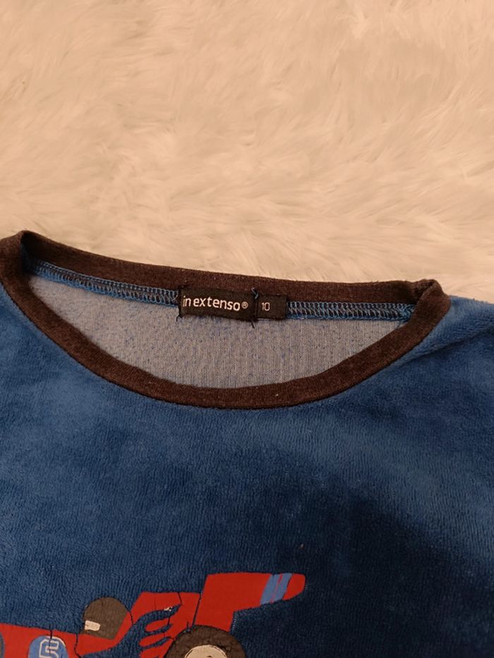 1€ Haut de pyjama Formule 1 T. 10 ans In Extenso - photo numéro 4