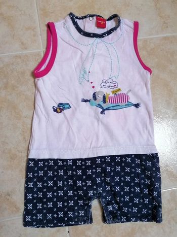 Babygro barboteuse short été