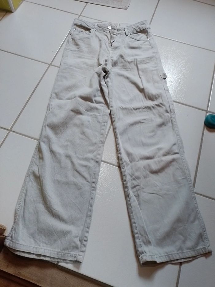 Pantalon à jambe large femme vert d'eau Pimkie - photo numéro 10