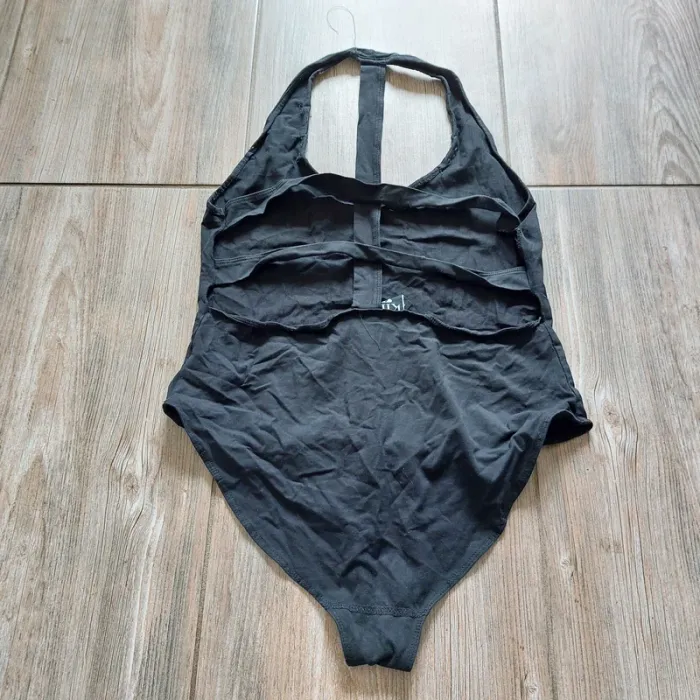 Maillot de bain 1 pièce noir Killstar taille XL - photo numéro 2