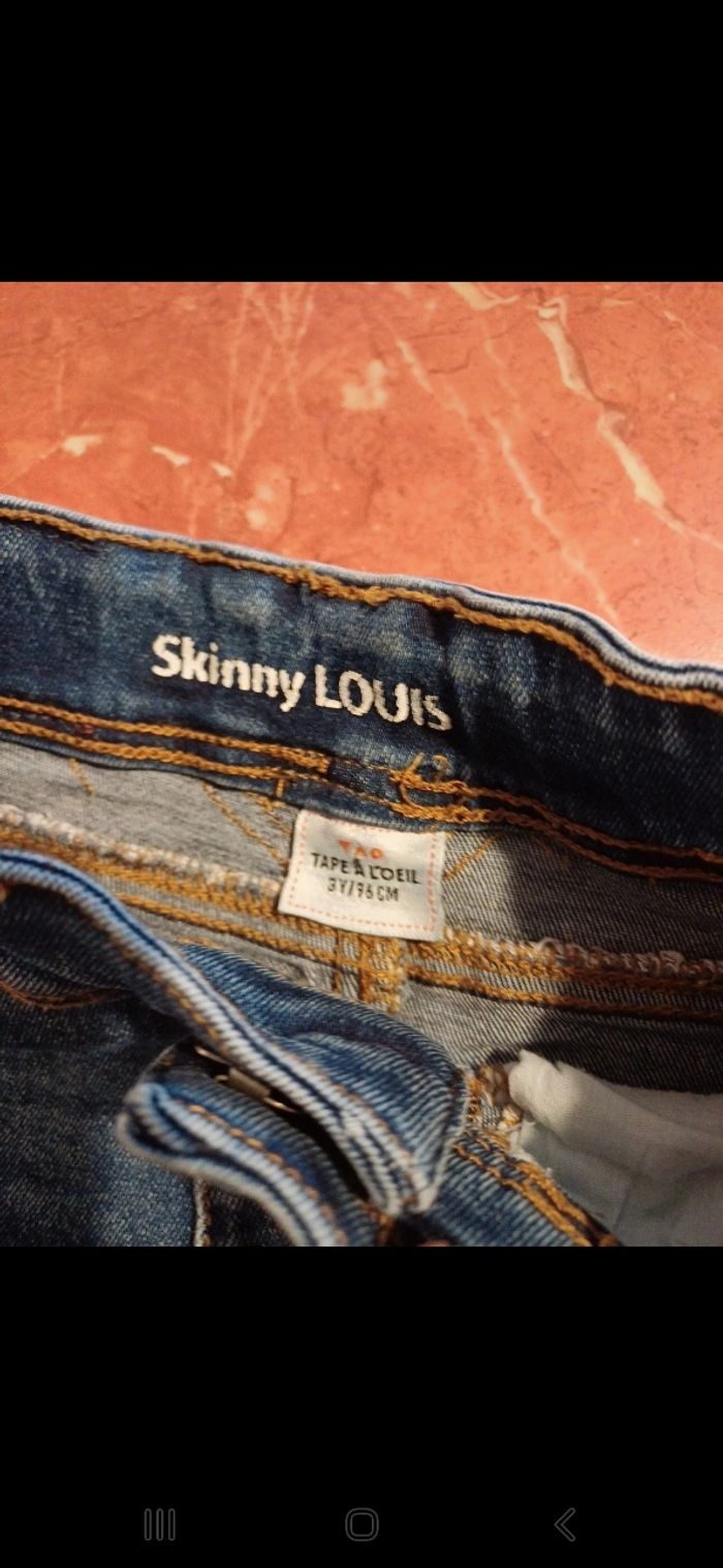 Jean skinny garçon taille 3 ans - photo numéro 3