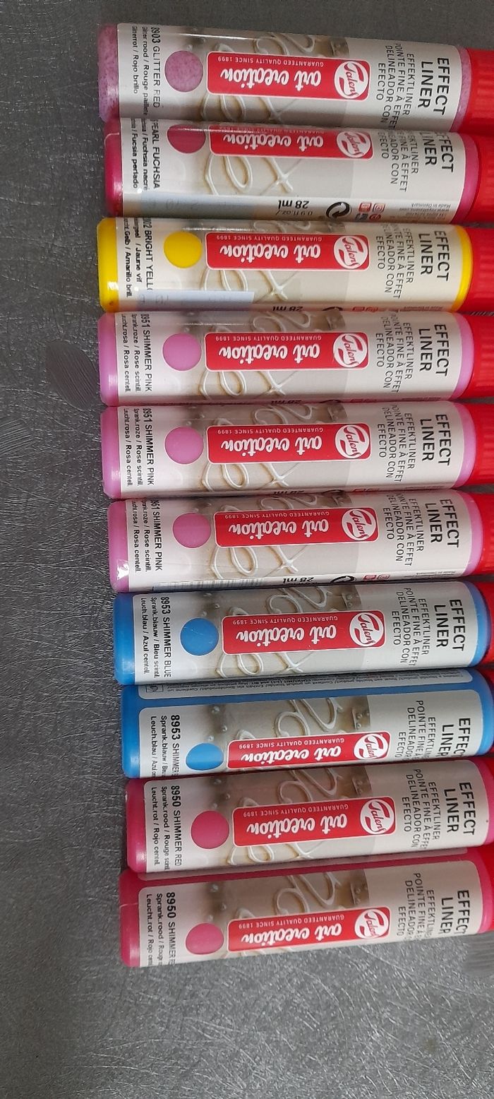 10 tubes de peinture - photo numéro 2