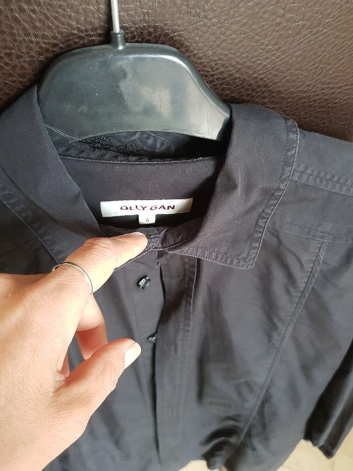 Chemise Olly Gan noire - photo numéro 3