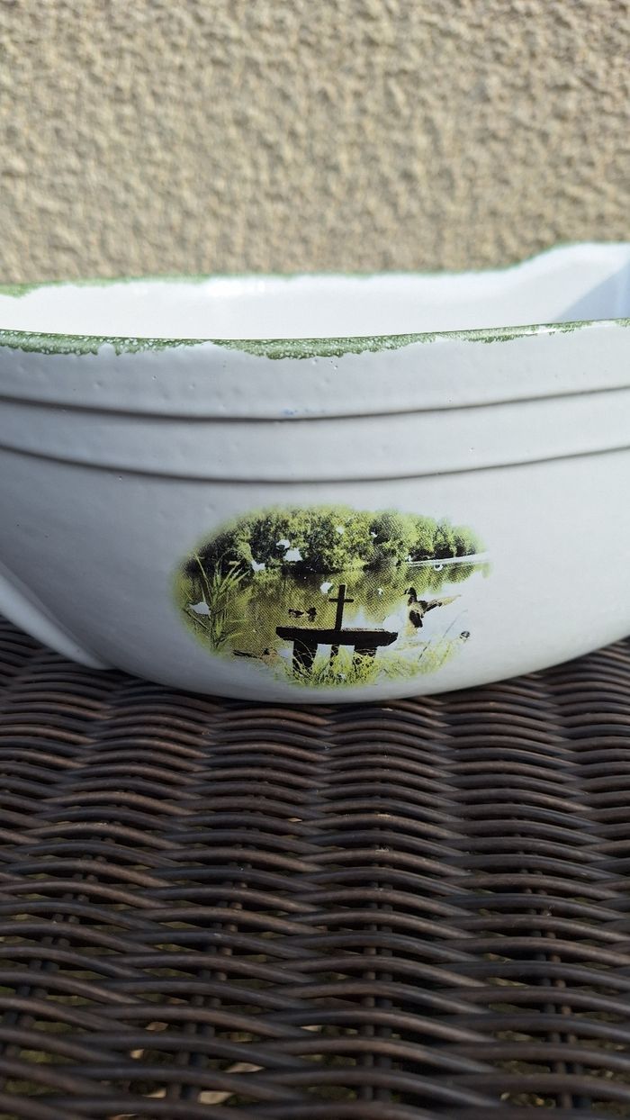 ⛵️ Grand plat en terre en forme de barque - photo numéro 2