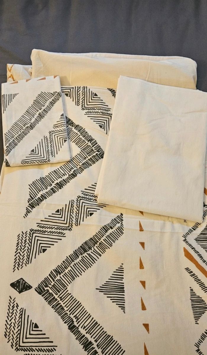 Parure de lit simple, 3 pièces, - photo numéro 2