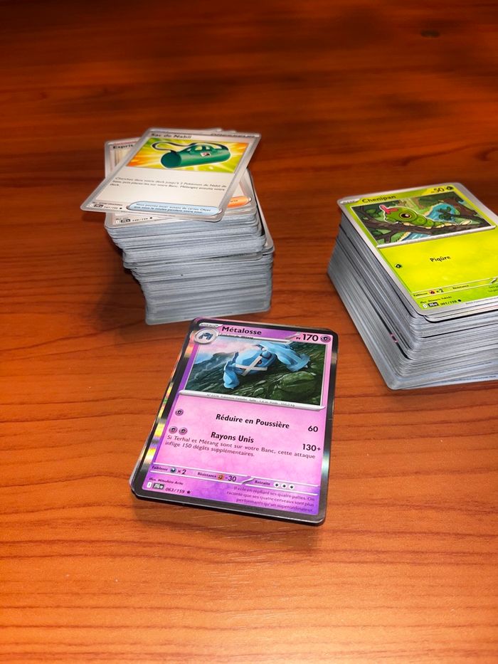 Lot 440 cartes Pokémon Ev09 aventure ensemble - photo numéro 3