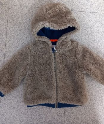 Manteau molletonné DPAM 6 mois