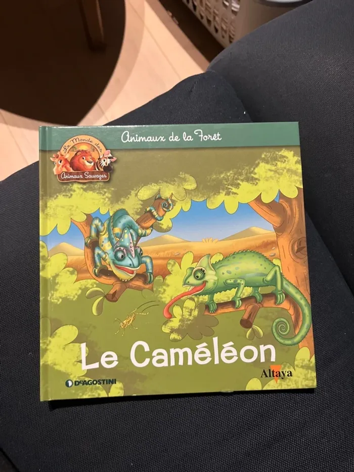 Livre pour enfants altaya le caméléon