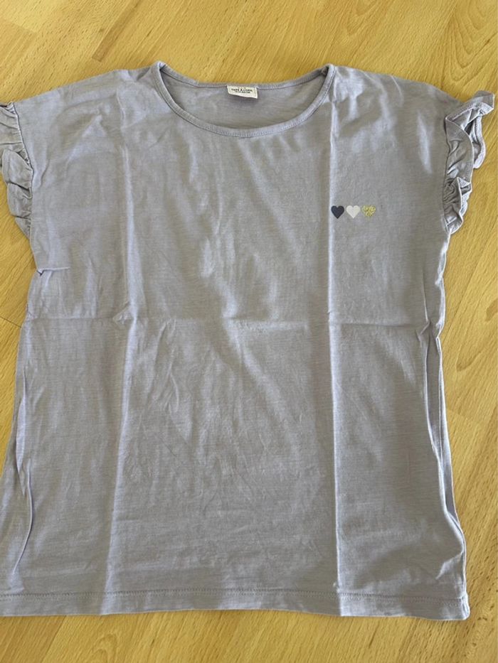 Tee-shirt parme 12 ans Tape à l’œil