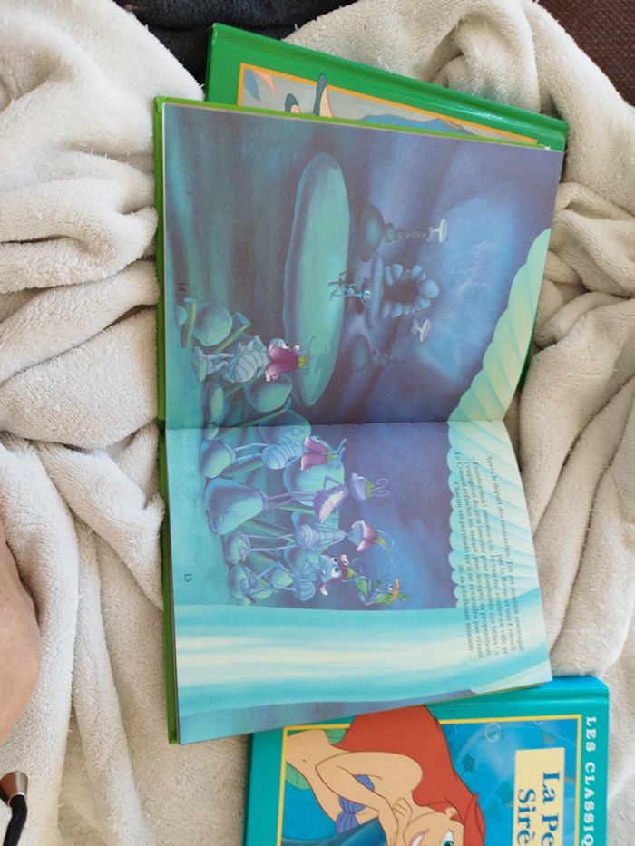 Lot de 3 ouvres Disney : Peter Pan, la petite Sirène et 1001 pattes - photo numéro 6