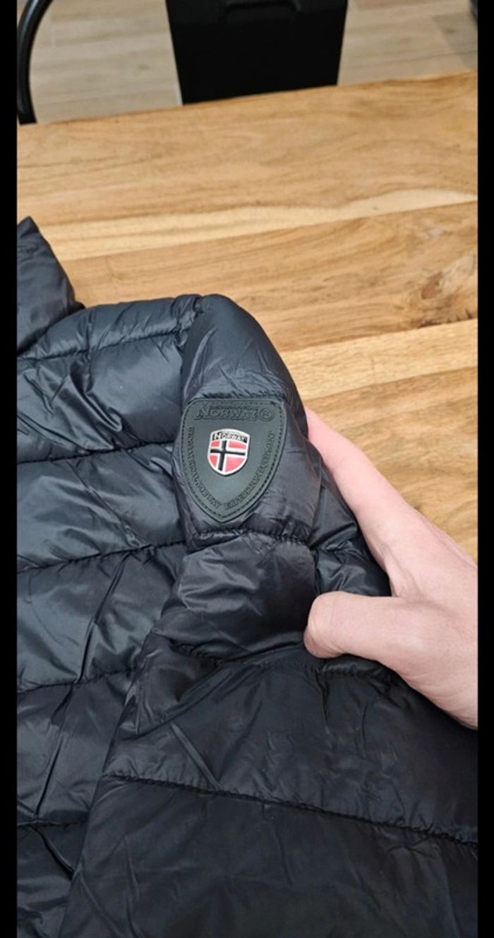 Doudoune légère noire femme Geographical Norway taille M - photo numéro 4