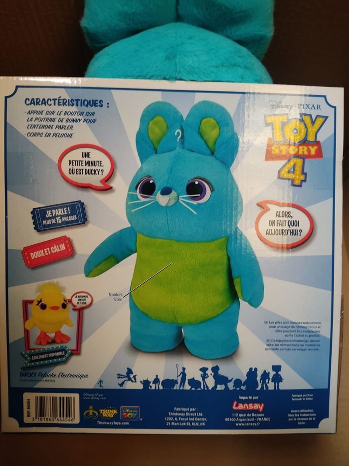 Peluche électronique Bunny Toy Story 4 - photo numéro 2
